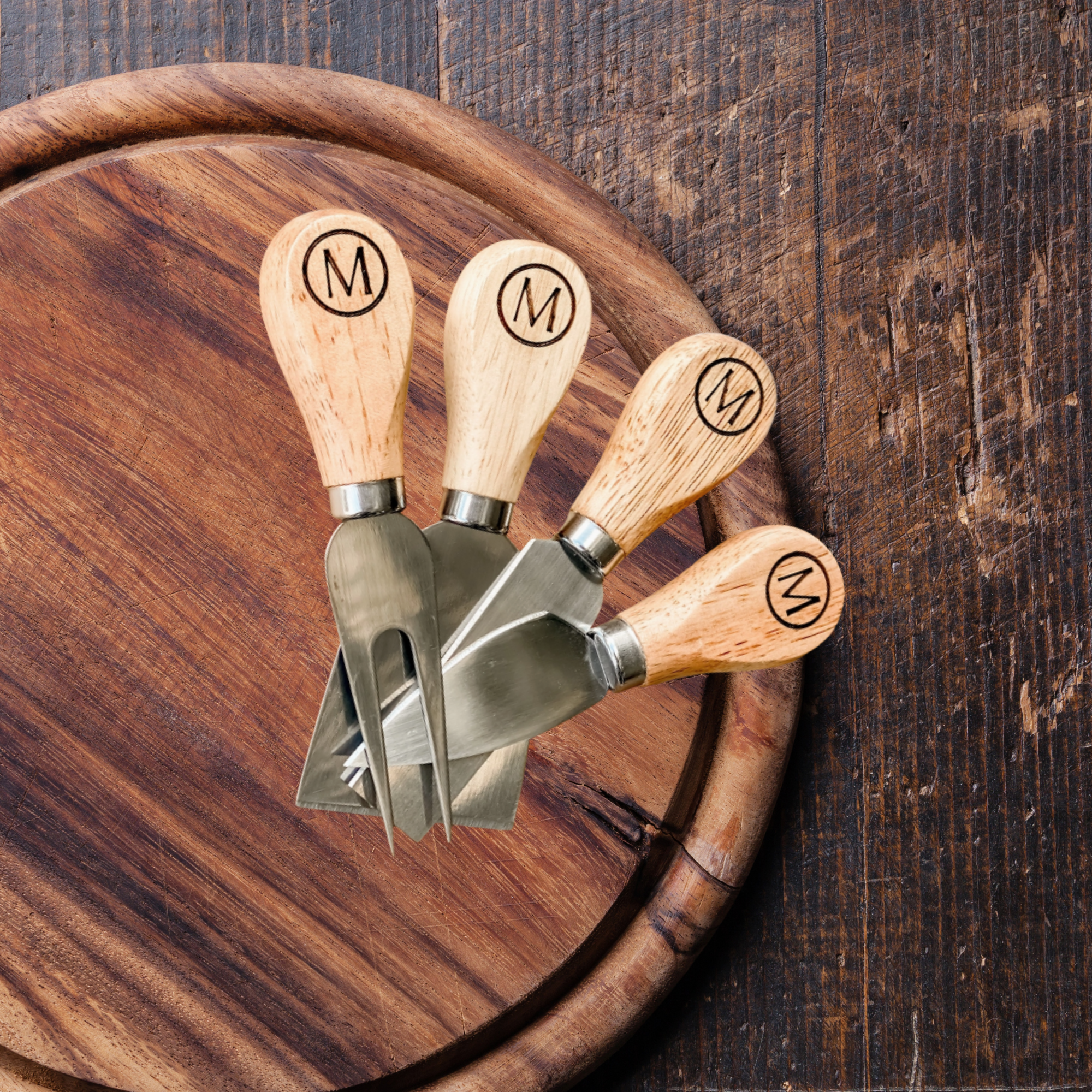Personalized Cheese Knives