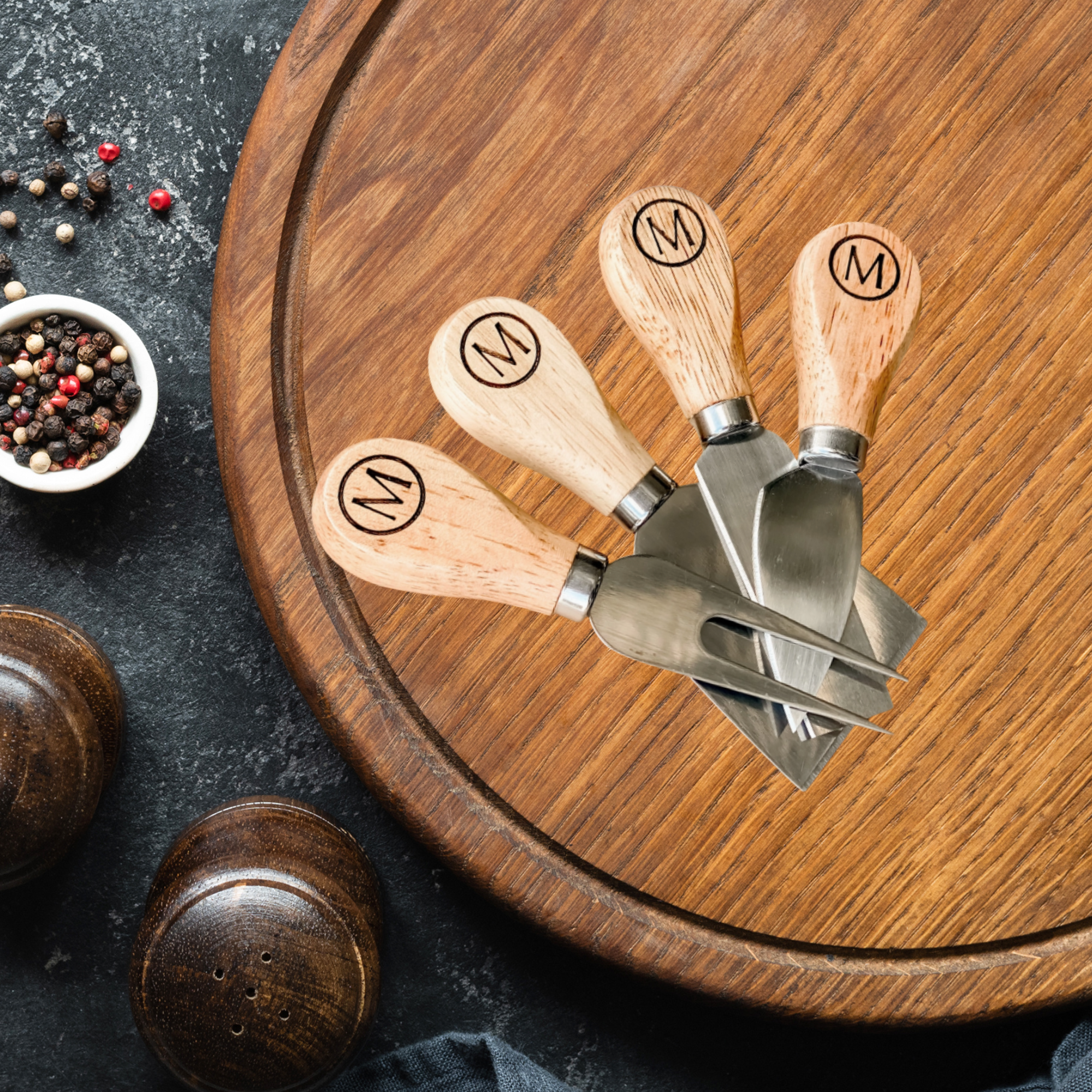 Personalized Cheese Knives